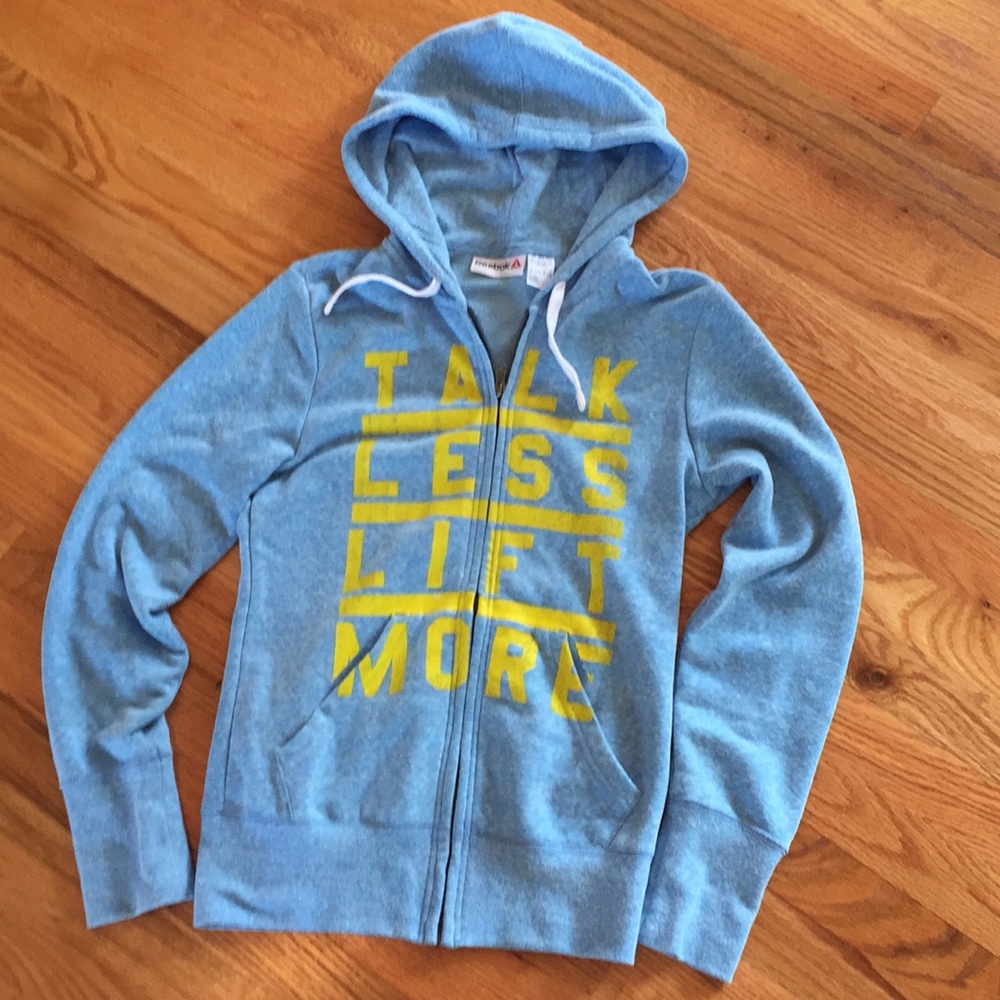 Reebok CrossFit zippered hoodie jacket size xs